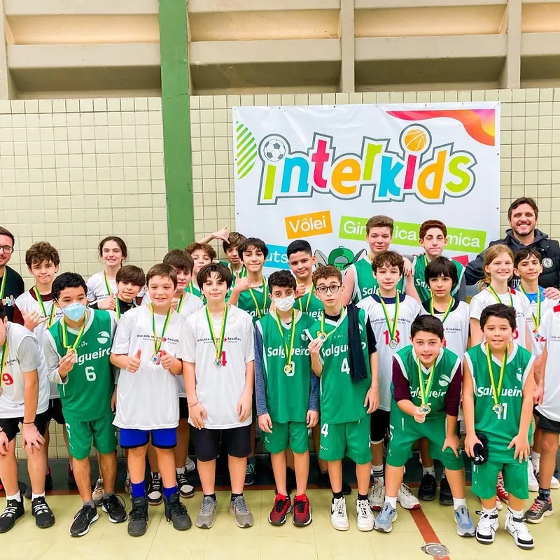 Interkids: troca de experiências e aprendizado no esporte — Colégio Salgueiro
