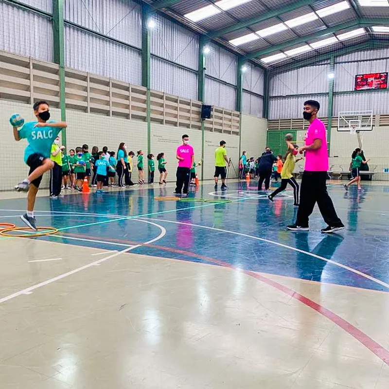 Salgueiro é polo oficial de Mini-Handebol — Colégio Salgueiro