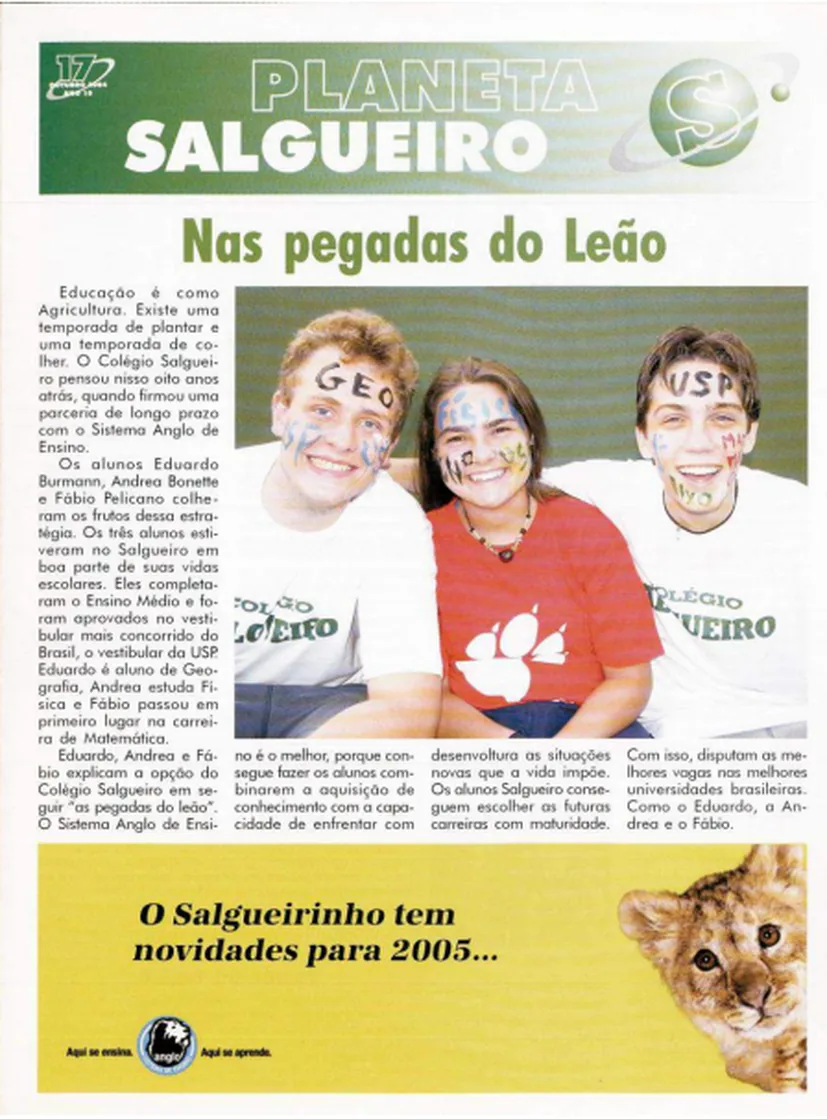 Capa do jornal Planeta Salgueiro — Edição 17 | Out 2004