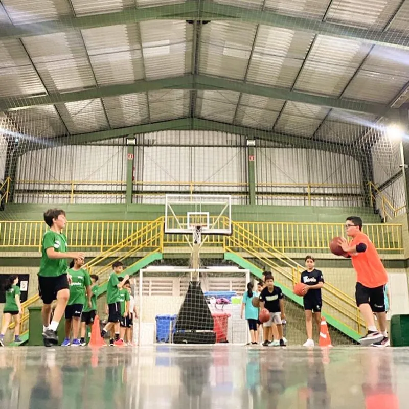 Começaram os treinamentos esportivos no contraturno — Colégio Salgueiro