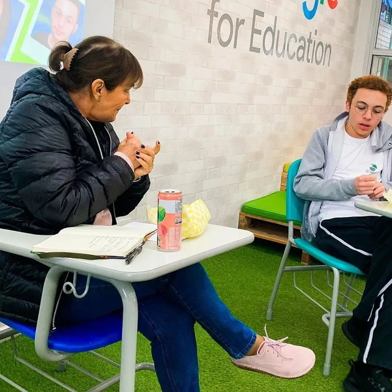 Estudantes fazem “Café com a Direção” — Colégio Salgueiro