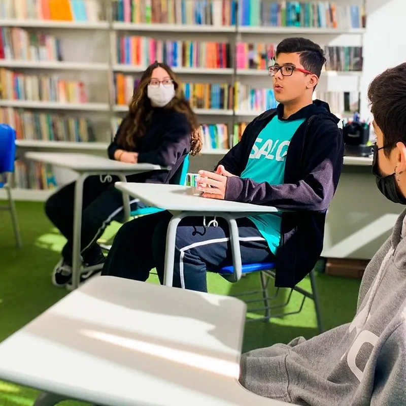 Estudantes fazem “Café com a Direção” — Colégio Salgueiro