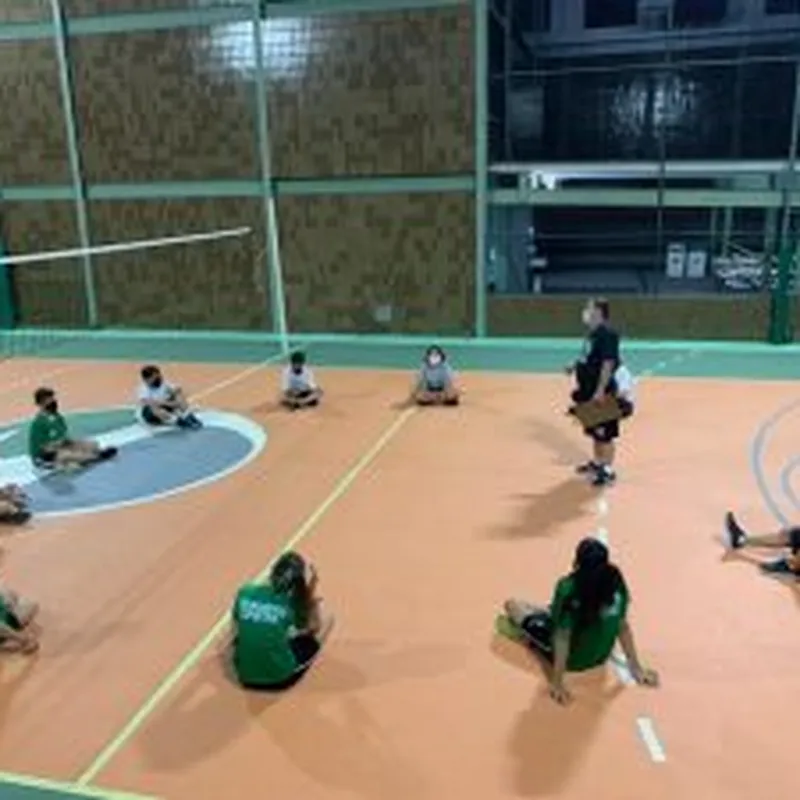 Treinos esportivos de volta — Colégio Salgueiro