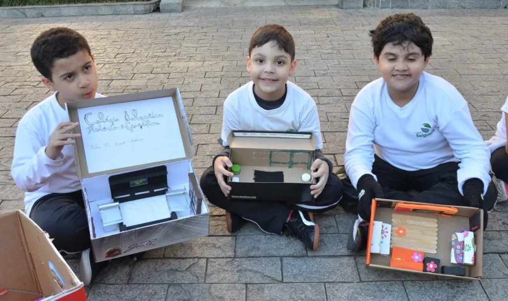 Maquete do 2º ano faz sucesso! — Colégio Salgueiro em Interlagos