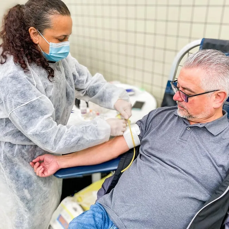 Doação de sangue no Salgueiro — Colégio Salgueiro
