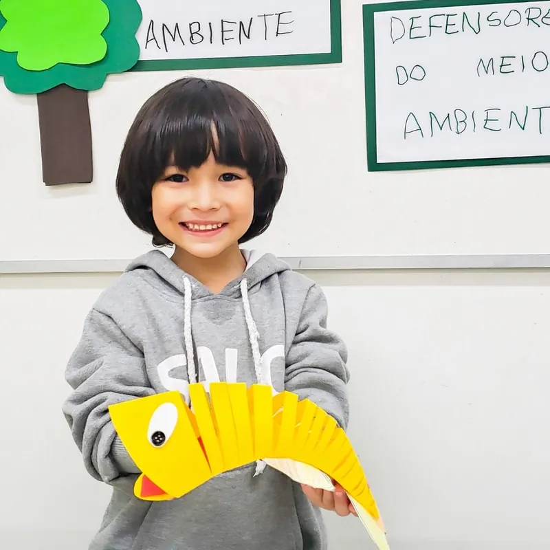Meio ambiente com aluno protagonista — Colégio Salgueiro